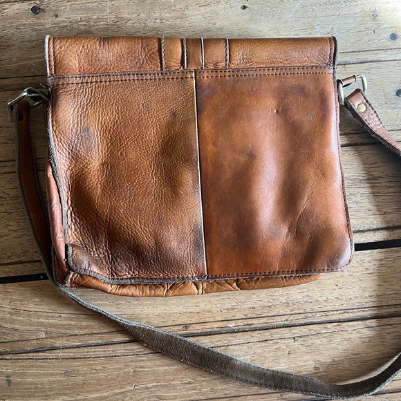 DA MIGO VINTAGE genuine leather bag! Beautiful bag - Picture 6 of 7